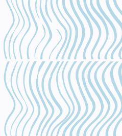 Silkkikuikka Wallpaper by Marimekko Blue Silkkikuikka Wallpaper by Marimekko Blue