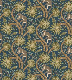 Simia Wallpaper by Josephine Munsey Petrol Simia Wallpaper by Josephine Munsey Petrol