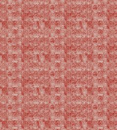 Simla Fabric by Warwick Red Simla Fabric by Warwick Red