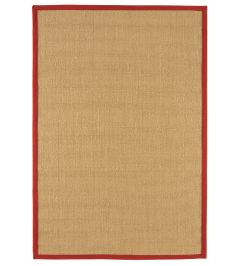 Sisal Rug by Asiatic Linen, Red Sisal Rug by Asiatic Linen, Red