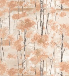 Skandinavia Wallpaper by Casadeco Orange Automnal Skandinavia Wallpaper by Casadeco Orange Automnal