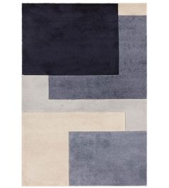 Sketch Blocks Rug by Asiatic Blue SK13 Sketch Blocks Rug by Asiatic Blue SK13