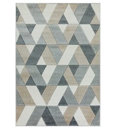 Sketch Rhombus Rug by Asiatic Grey Sketch Rhombus Rug by Asiatic Grey