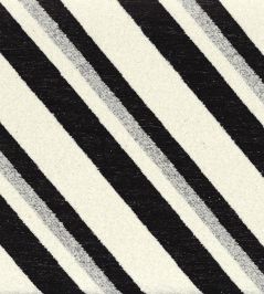 Slalom Fabric by Casamance Noir Slalom Fabric by Casamance Noir