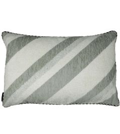 Slalom Cushion 40 x 60cm by Maison Casamance Vert De Gris Slalom Cushion 40 x 60cm by Maison Casamance Vert De Gris