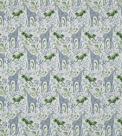 Sylvan Fabric by James Hare Blue/Green Sylvan Fabric by James Hare Blue/Green