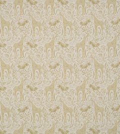 Sylvan Fabric by James Hare Gold Sylvan Fabric by James Hare Gold