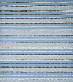 Solana Stripe Fabric by Osborne & Little Indigo/Sky Solana Stripe Fabric by Osborne & Little Indigo/Sky