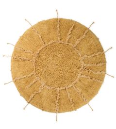 Solar Multishape Rug by Lorena Canals Dark Honey Solar Multishape Rug by Lorena Canals Dark Honey