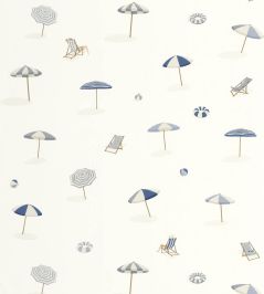 Solara Wallpaper by Caselio Bleu Solara Wallpaper by Caselio Bleu