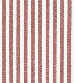 Solent Stripe Fabric by Titley and Marr Ruby Solent Stripe Fabric by Titley and Marr Ruby