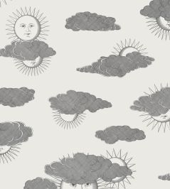 Soli e Nuvole Wallpaper by Cole & Son Black & White Soli e Nuvole Wallpaper by Cole & Son Black & White