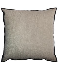 Solo Cushion 45 x 45cm by Maison Casamance Marron Glace Solo Cushion 45 x 45cm by Maison Casamance Marron Glace