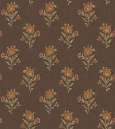 Somerton Wallpaper by Mulberry Home Espresso Somerton Wallpaper by Mulberry Home Espresso