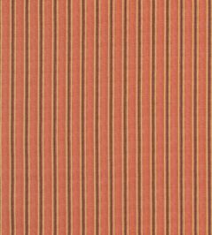 Somerton Stripe Fabric by Mulberry Home Russet Somerton Stripe Fabric by Mulberry Home Russet