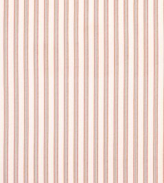 Somerton Stripe Fabric by Mulberry Home Russet/Teal Somerton Stripe Fabric by Mulberry Home Russet/Teal
