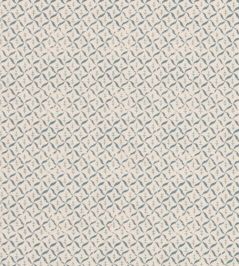 Somerton Trellis Fabric by Mulberry Home Blue Somerton Trellis Fabric by Mulberry Home Blue