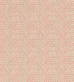 Somerton Trellis Fabric by Mulberry Home Russet/Teal Somerton Trellis Fabric by Mulberry Home Russet/Teal