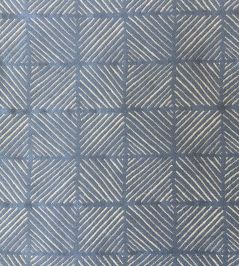 Songlines Fabric by Kate Medlicott Blue Moon Songlines Fabric by Kate Medlicott Blue Moon