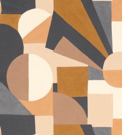 Sonia Wallpaper by Casamance Orange Sonia Wallpaper by Casamance Orange