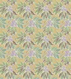 Sonia Fabric by Nina Campbell Ochre/Sage/Lilac Sonia Fabric by Nina Campbell Ochre/Sage/Lilac