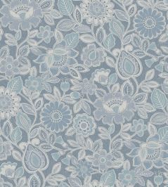 Sonja Wallpaper by Borastapeter Blue Sonja Wallpaper by Borastapeter Blue