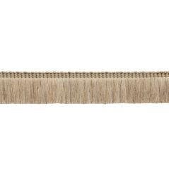 Sophie Brush Fringe Trimming by Samuel & Sons Dove Sophie Brush Fringe Trimming by Samuel & Sons Dove