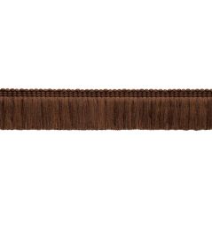 Sophie Brush Fringe Trimming by Samuel & Sons Walnut Sophie Brush Fringe Trimming by Samuel & Sons Walnut
