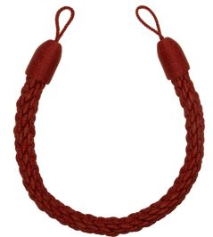 Sophie Cable Holdback Trimming by Samuel & Sons Currant Sophie Cable Holdback Trimming by Samuel & Sons Currant