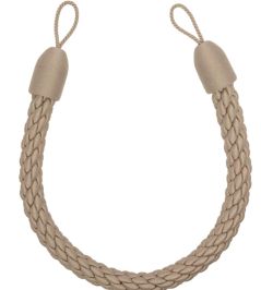 Sophie Cable Holdback Trimming by Samuel & Sons Dove Sophie Cable Holdback Trimming by Samuel & Sons Dove