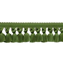 Sophie Tassel Fringe Trimming by Samuel & Sons Basil Sophie Tassel Fringe Trimming by Samuel & Sons Basil