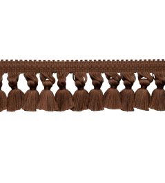 Sophie Tassel Fringe Trimming by Samuel & Sons Walnut Sophie Tassel Fringe Trimming by Samuel & Sons Walnut