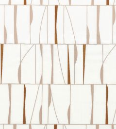 Souffle de Vitrail Fabric by Camengo Nude Souffle de Vitrail Fabric by Camengo Nude