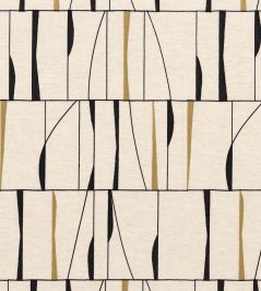 Souffle de Vitrail Fabric by Camengo Ocre Souffle de Vitrail Fabric by Camengo Ocre
