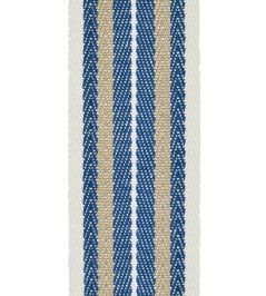 Southwold Stripe Braid Trimming by Ian Mankin Cobalt Southwold Stripe Braid Trimming by Ian Mankin Cobalt