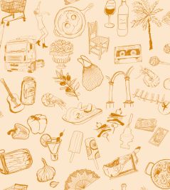 Souvenirs Wallpaper by Tres Tintas Yellow Souvenirs Wallpaper by Tres Tintas Yellow