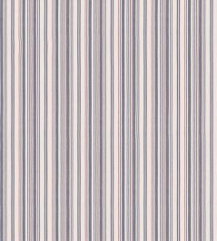 Spinnaker Stripe Fabric by Mulberry Home Indigo/Red Spinnaker Stripe Fabric by Mulberry Home Indigo/Red