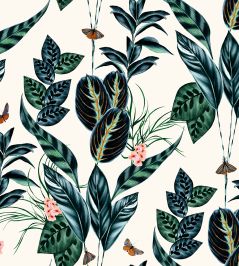 Spirit Wallpaper by Ohpopsi Wilderness White Spirit Wallpaper by Ohpopsi Wilderness White