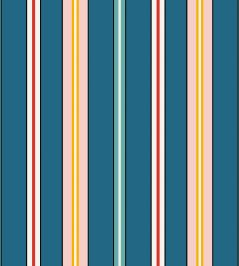 Sporty Stripes Wallpaper by Ottoline Blue Sporty Stripes Wallpaper by Ottoline Blue