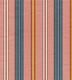 Sporty Stripes Fabric by Ottoline Pink Sporty Stripes Fabric by Ottoline Pink