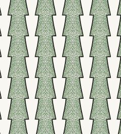 Spot and Arrow Wallpaper by Ottoline Green Spot and Arrow Wallpaper by Ottoline Green