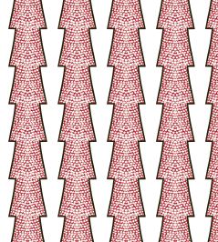 Spot and Arrow Wallpaper by Ottoline Red Spot and Arrow Wallpaper by Ottoline Red
