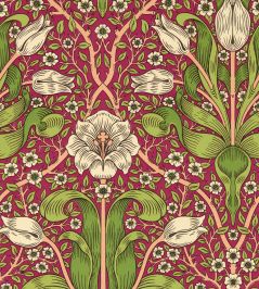 Spring Thicket Wallpaper by Morris & Co Maraschino Cherry Spring Thicket Wallpaper by Morris & Co Maraschino Cherry