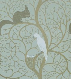 Squirrel & Dove Wallpaper by Sanderson Eggshell/Ivory Squirrel & Dove Wallpaper by Sanderson Eggshell/Ivory