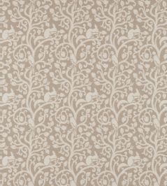 Squirrel & Dove Wool Fabric by Sanderson Linen Squirrel & Dove Wool Fabric by Sanderson Linen