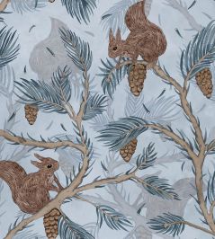 Squirrel Mountain Wallpaper by Rebel Walls Sky Squirrel Mountain Wallpaper by Rebel Walls Sky