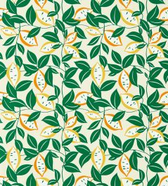 St Clements Wallpaper by Scion Lemon / Tangerine St Clements Wallpaper by Scion Lemon / Tangerine