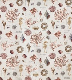 St Helier Fabric by Prestigious Textiles Coral St Helier Fabric by Prestigious Textiles Coral