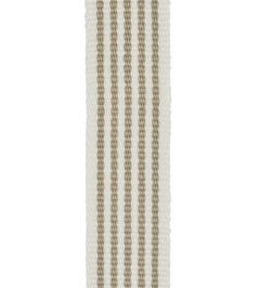 St Ives Stripe Braid Trimming by Ian Mankin Oatmeal St Ives Stripe Braid Trimming by Ian Mankin Oatmeal