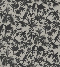 St. Kitts Wallpaper by Thibaut Black and Tan St. Kitts Wallpaper by Thibaut Black and Tan